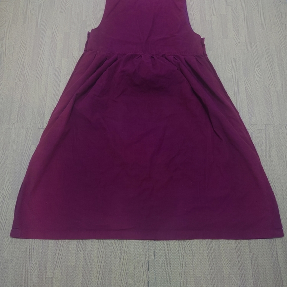 Vintage Baxter Wells Women's V-Neck Dress Button Side Summer Cocktail Red UK 12 - Picture 10 of 12